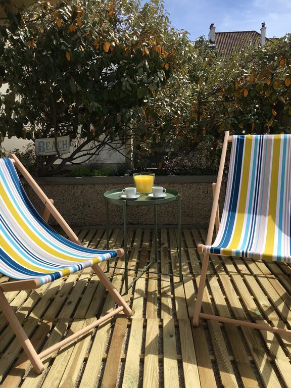 Le Wim'Heureux Terrasse Apartman Wimereux Kültér fotó